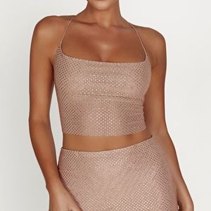 Tamara Strappy Diamante Top